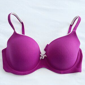Victoria's Secret - Body by Victoria, Lined Demi 34DD Pink/Purple